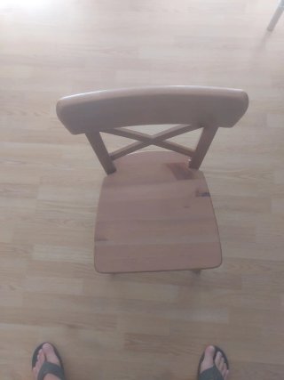 Trona IKEA madera