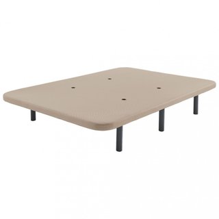 Base tapizada 150x190 cm beige