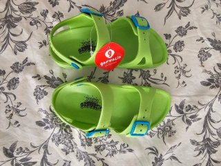 Sandalias Garvalin Verdes Talla 9
