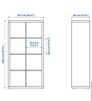 Estantería Kallax/Expedit Madera Beige