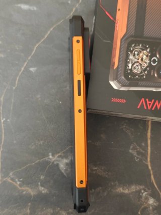 Hotwav Cyber 18 Smartphone Arancione Nero