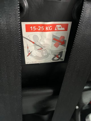 Silla de coche infantil Playxtrem roja, sin isofix