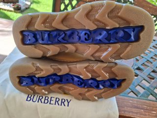 Scarpe Burberry Uomo Beige/Marrone