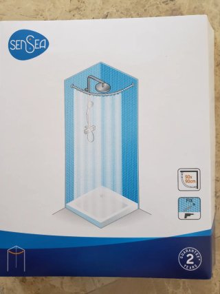 Barra para plato de ducha 80cm