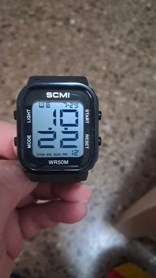 Reloj SCMI WR50M Negro