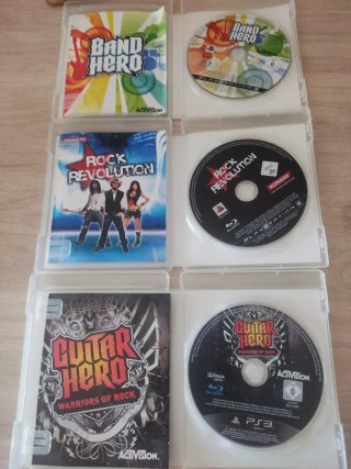 Guitar Hero Warriors of Rock PS3 + 2 Juegos