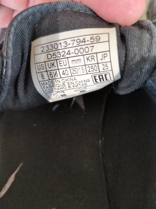 Zapatillas Levi's Negras Talla 40
