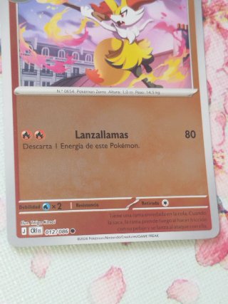 Carta Pokémon Original