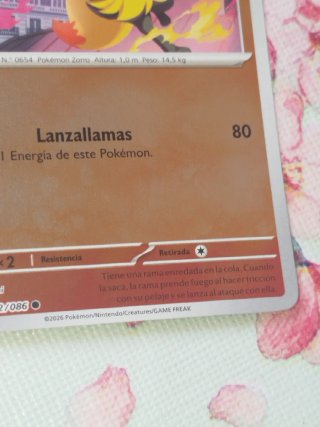 Carta Pokémon Original