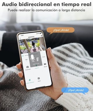 Camara vigilancia WiFi Exterior Solar NUEVA