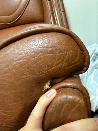 Sofá Vintage Marrón Cómodo