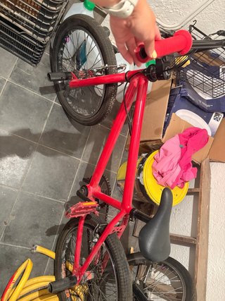 Bicicleta BMX Roja