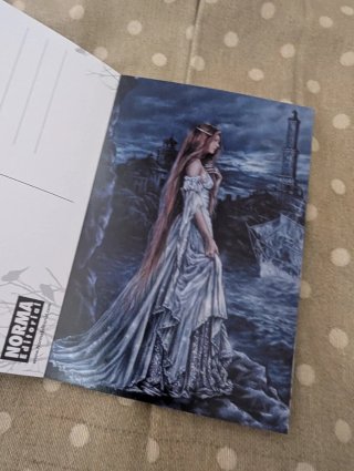 Libreta Postales Victoria Francés Vampiros