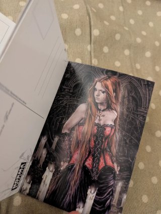 Libreta Postales Victoria Francés Vampiros