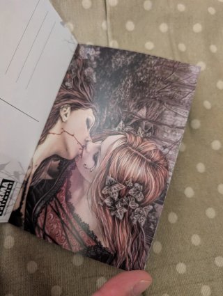 Libreta Postales Victoria Francés Vampiros