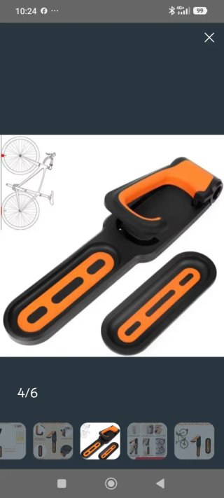Soporte Pared Bicicleta