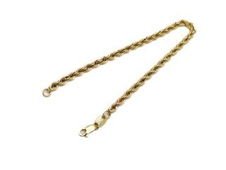 Pulsera de Oro Cordón 18 Kt. 4.9 gr. segunda mano