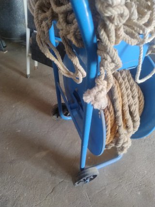 Carro para Cuerdas/Cadenas Azul