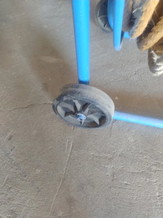 Carro para Cuerdas/Cadenas Azul