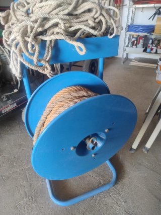 Carro para Cuerdas/Cadenas Azul
