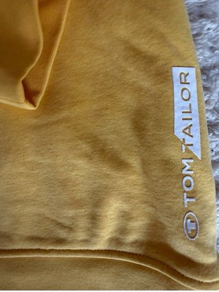 Sudadera TOM TAILOR chico amarilla Talla L