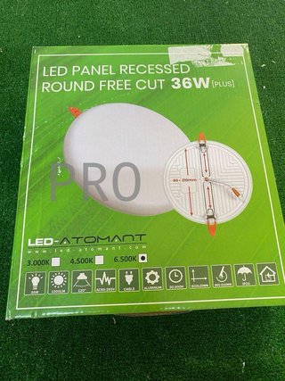 LED ATOMANT Downlight LED Panel Redondo