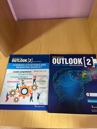 Libro inglés Outlook 2 bachillerato
