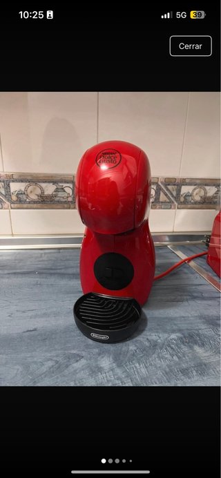 Cafetera Dolce Gusto Roja