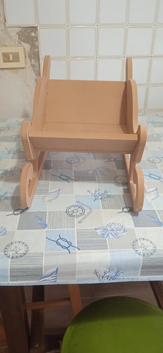 TRINEO DE MADERA DECORATIVO