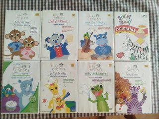 Lote 8 DVD Baby Einstein