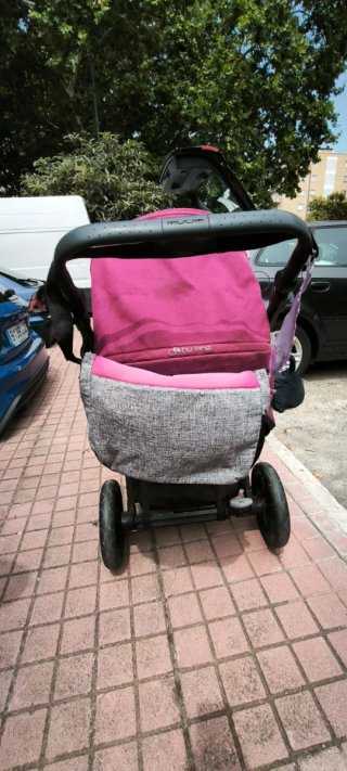 Carrito Dúo Muum Jane con capazo