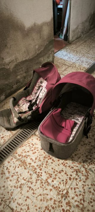 Carrito Dúo Muum Jane con capazo