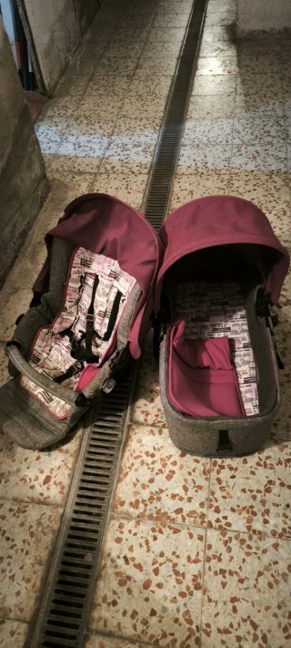 Carrito Dúo Muum Jane con capazo