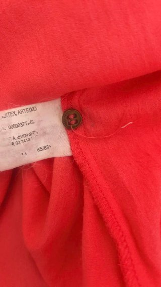 Blusa coral Pull and Bear
