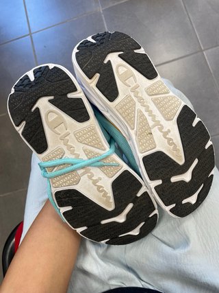 Scarpe Champion Teal e Giallo