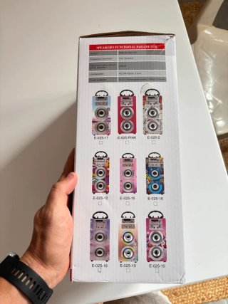 Dynasonic Karaoke E-025 Altavoz Bluetooth