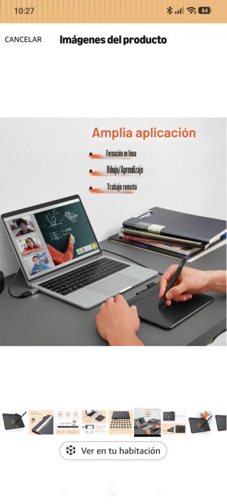 Tableta Gráfica UGEE S640 Negra