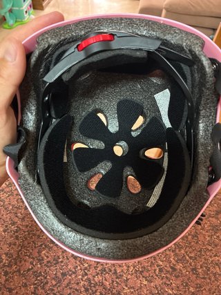 Casco Bicicleta Niña Rosa