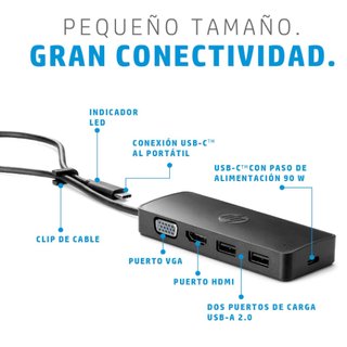 Adaptador HP USB-C G2 Hub