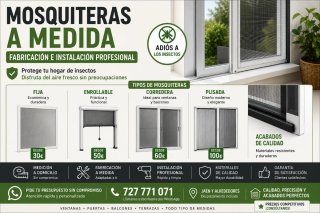 Mosquiteras a Medida: Fabricación e Instalación