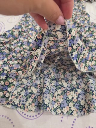 Vestido floral mujer