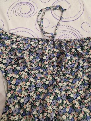 Vestido floral mujer
