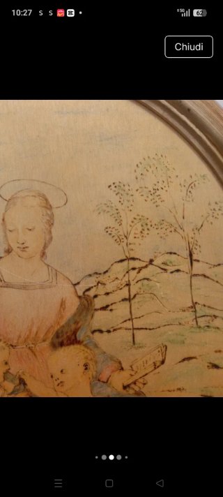Capoletto Madonna Legno Dorato