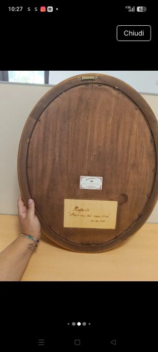 Capoletto Madonna Legno Dorato