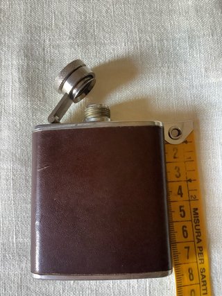 Fiaschetta tascabile vintage Acciaio Inox