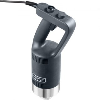 Batidora de Inmersión Comercial, Mezclador de Mano Pesado de 500 Vatios, Mezclador de Variedad de Velocidades con Cuchilla de Acero Inoxidable 304, Mezclador Portátil Multiusos para Sopa, Batido, ...