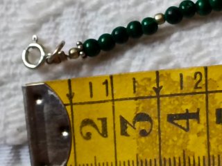 Natural stone necklace