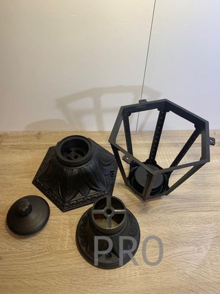 Farol de Pie Sobremuro Exterior Fumagalli