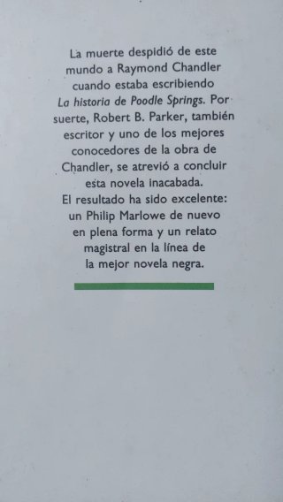 La Historia de Poodle Springs