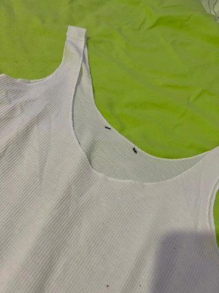 Camiseta tirantes Lefties morada talla S